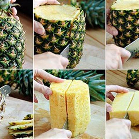 Cách làm thơm nướng xiên que