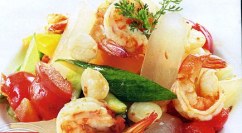 Thốt nốt xào hải sản