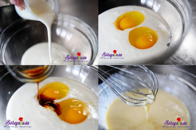 Thực đơn tiệc Noel: Cách làm bánh bông lan đón Giáng sinh