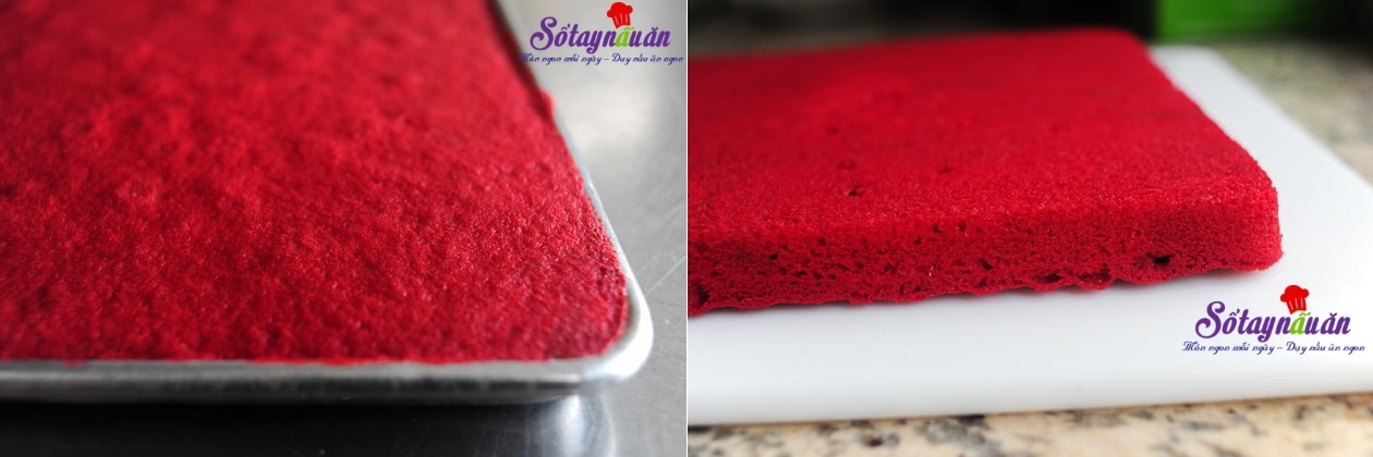 Thực đơn tiệc Noel: Cách làm bánh bông lan đón Giáng sinh