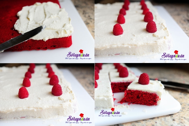 Thực đơn tiệc Noel: Cách làm bánh bông lan đón Giáng sinh