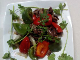 Tim heo xào ớt Đà Lạt