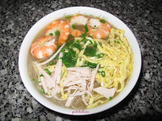 Tô miến bữa sáng trong 15 phút