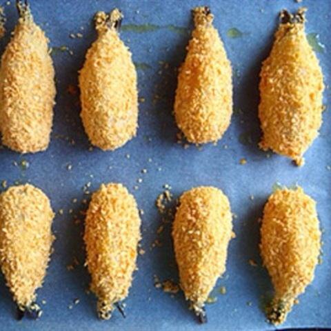 Cách làm tôm bọc khoai tây nướng