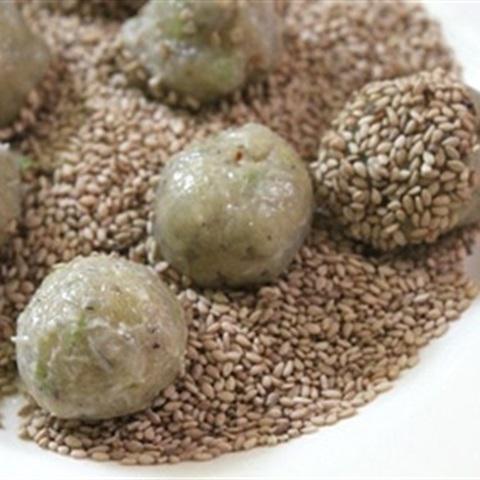 Cách làm tôm bọc mè chiên