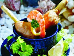 Tôm bọc sả ớt