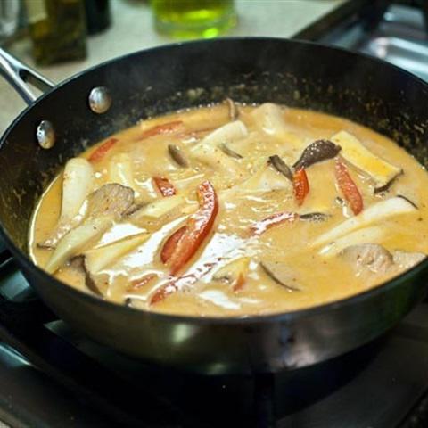 Cách làm tôm cà ri kiểu Thái