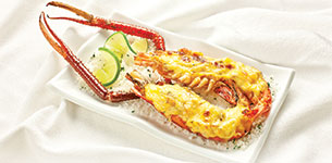 Tôm càng đút lò