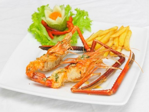 Tôm càng sốt Hoisin