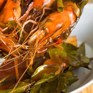 Cách làm tôm càng xanh sốt Thái