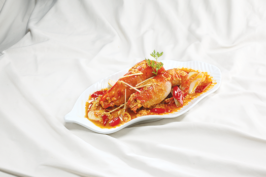 Tôm càng xốt tương