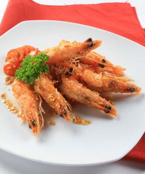 Tôm cháy bơ tỏi