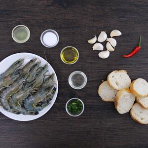 Cách làm tôm cháy tỏi với bánh mì nướng