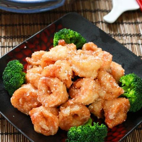 Cách làm tôm chiên cốt dừa