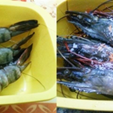 Cách làm tôm chiên mỡ hành