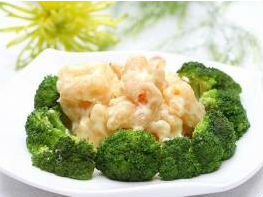 Tôm chiên sốt mayonnaise