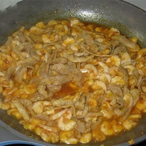 Cách làm tôm chiên thịt