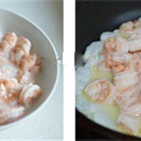 Cách làm tôm chiên trứng sữa