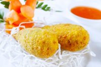 Tôm chiên uyên ương