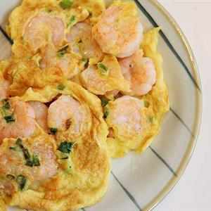 Cách làm tôm chiên với trứng