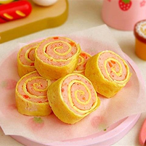 Cách làm tôm cuộn trứng gà