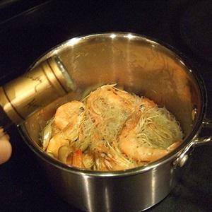 Cách làm tôm hấp miến