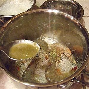 Cách làm tôm hấp miến