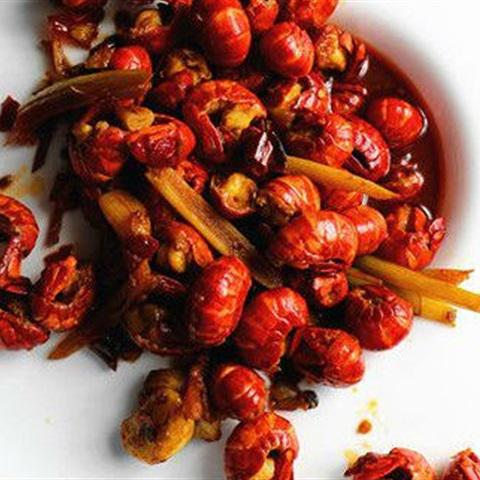 Cách làm tôm hùm đất rang sa tế