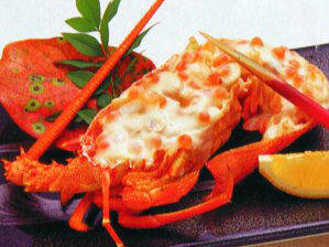 Tôm hùm nướng sốt mayonnaise cay