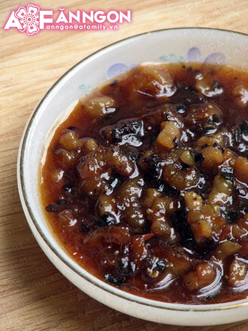 Tôm khô kho quẹt - vị ngon dân dã