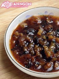 Tôm khô kho quẹt - vị ngon dân dã