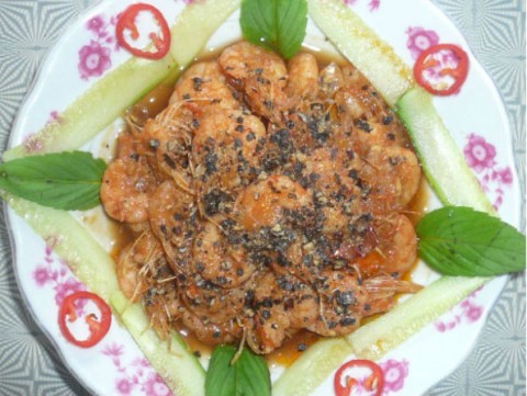 Tôm kho tiêu
