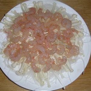 Cách làm tôm nấm trộn miến hấp nước tương