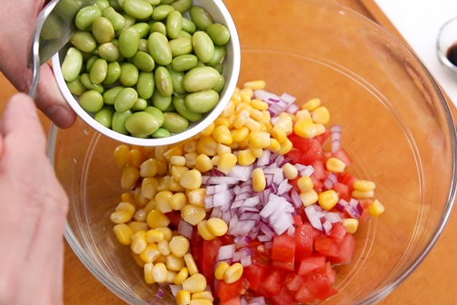 Tôm nhồi nấm tâm trúc thanh đạm