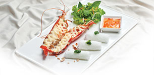 Tôm nướng bánh hỏi