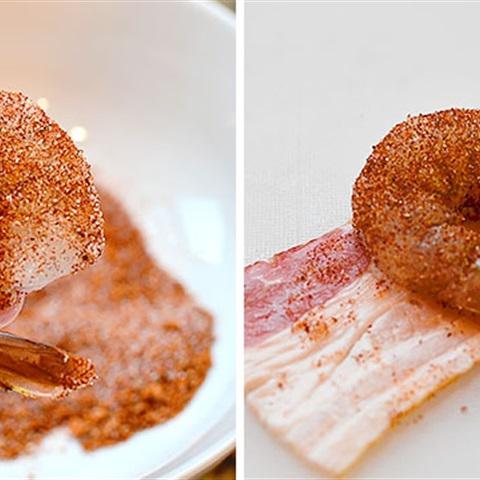 Cách làm tôm nướng cuộn thịt xông khói