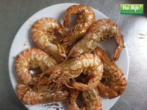 Tôm nướng muối ớt