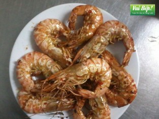 Tôm nướng muối ớt