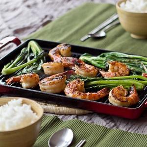 Cách làm tôm nướng tỏi