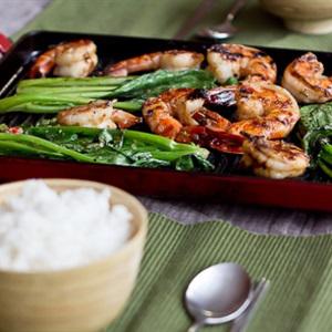 Cách làm tôm nướng tỏi