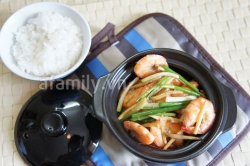 Tôm om gừng hành làm nhanh ăn ngon