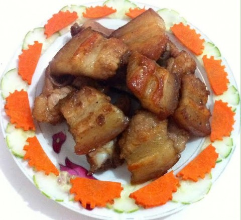 Tôm rang cho ngày bận rộn