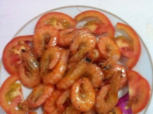 Tôm rang cho ngày bận rộn