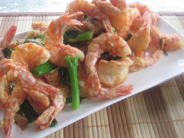 Tôm rang muối Ấn Độ