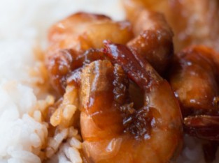 Tôm rang thịt kiểu Huế