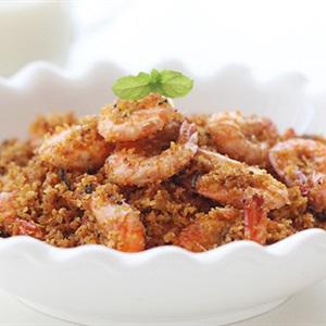 Cách làm tôm rang vụn bánh mì