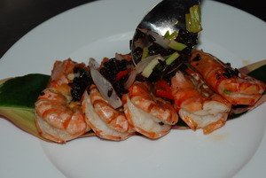 Tôm rim cơm rượu