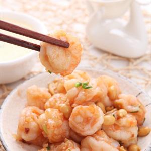 Cách làm tôm rim đậu phộng
