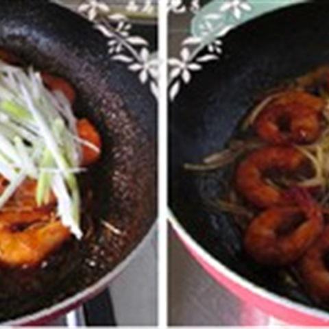 Cách làm tôm rim gừng