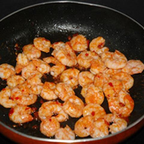 Cách làm tôm rim sa tế